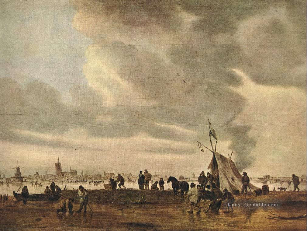 Ansicht von Den Haag im Winter Jan van Goyen Ölgemälde